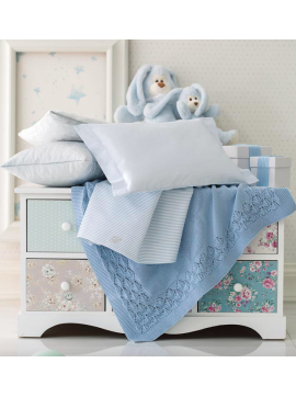 COMPLETO LENZUOLA LETTINO BABY MARINA BLUMARINE